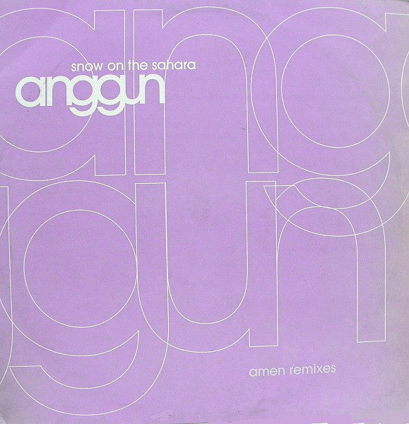 Anggun - Snow On The Sahara - Used Vinyl Record 12"