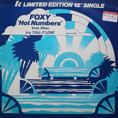 Foxy - Hot Numbers / Call It Love - Used Vinyl Record 12"