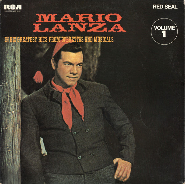 Mario Lanza - In His Greatest Hits From Operettas And Musicals - Volu