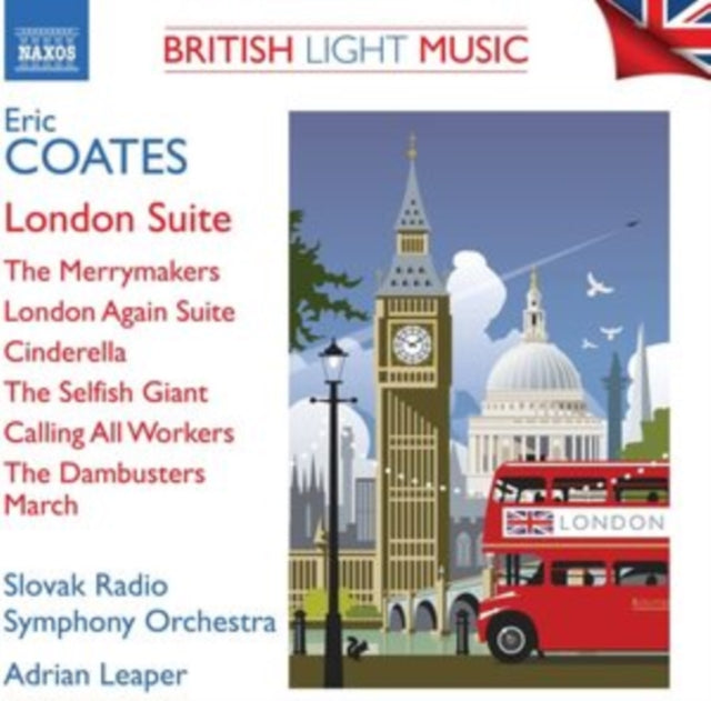 SLOVAK RSO/LEAPER - COATES:BRITISH LIGHT MUSIC 3 - CD