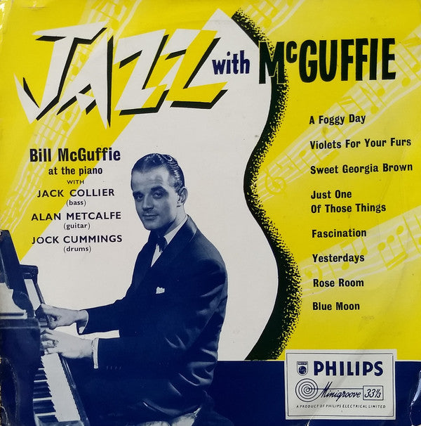 Bill McGuffie - Jazz With McGuffie - Used Vinyl Record 10"
