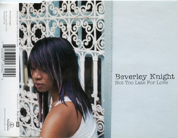 Beverley Knight - Not Too Late For Love - Used CD