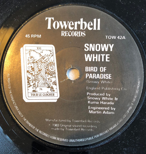 Snowy White - Bird Of Paradise - Used Vinyl Record 7"
