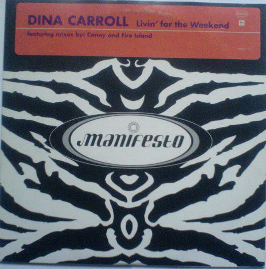 Dina Carroll - Livin' For The Weekend - Used Vinyl Record 12"