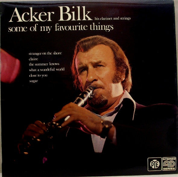Acker Bilk - Some Of My Favourite Things - Used Vinyl Record