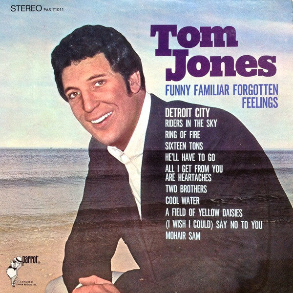 Tom Jones - Funny Familiar Forgotten Feelings - Used Vinyl Record