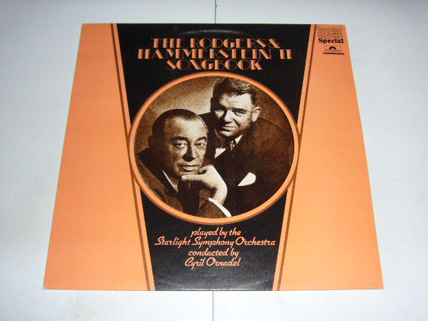 Starlight Orchestra - Rodgers & Hammerstein II Songbook - Used Vinyl Re