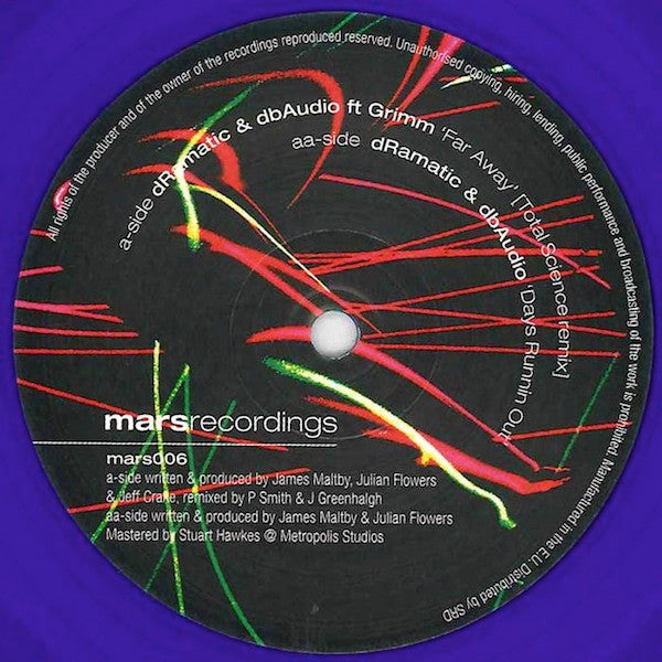 dRamatic & dbAudio - Far Away (Total Science Remix) / Days Runnin Out