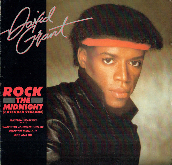 David Grant - Rock The Midnight - Used Vinyl Record 12"