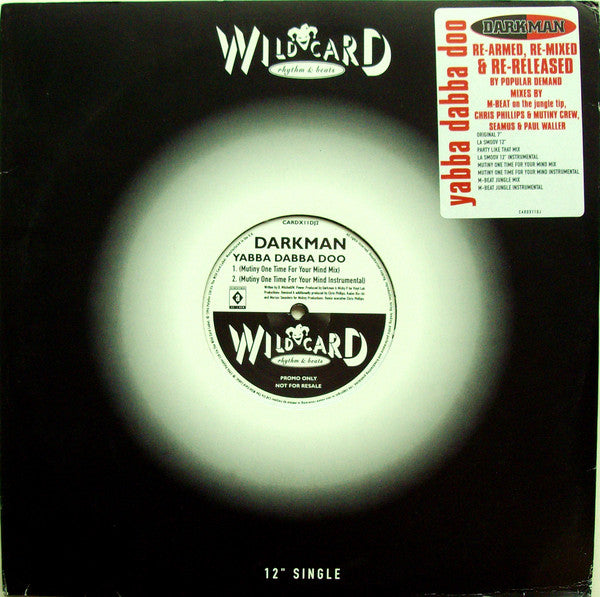 Darkman - Yabba Dabba Doo - Used Vinyl Record 12"