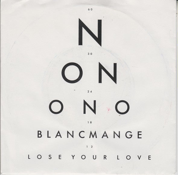 Blancmange - Lose Your Love - Used Vinyl Record 7"