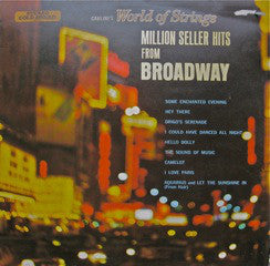 Carlini's World Of S - Million Seller Hits From Broadway - Used Vinyl