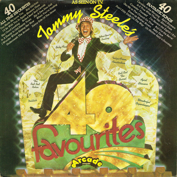 Tommy Steele - 's 40 Favourites - Used Vinyl Record