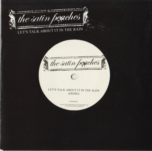 Satin Peaches - Let's Talk About It In The Rain - Used Vinyl