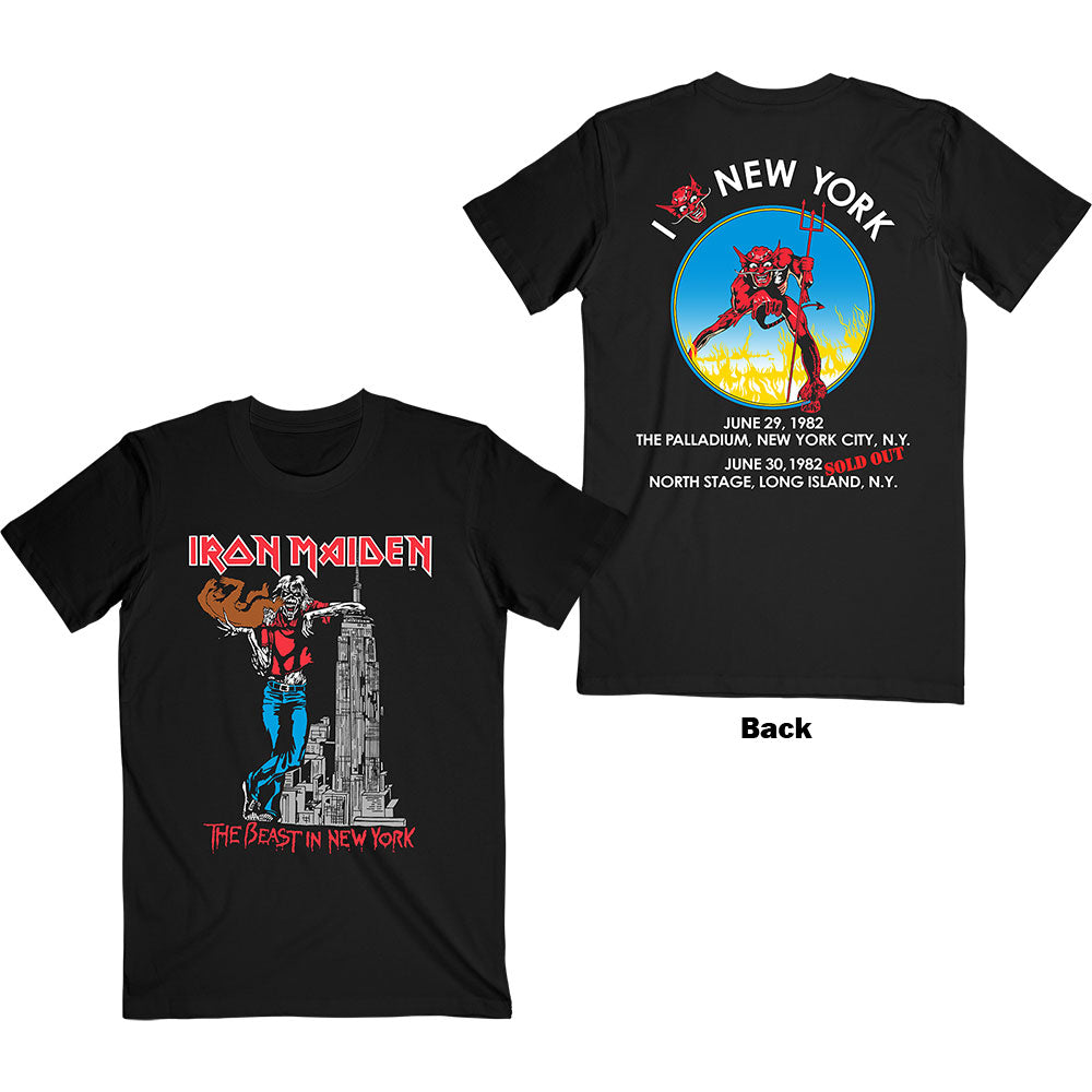 Iron Maiden - tshirt - Unisex - Short Sleeves - XX-Large