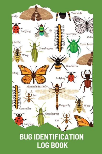 Rother - Bug Identification Log Book For Kids Bug Activity Journal, I