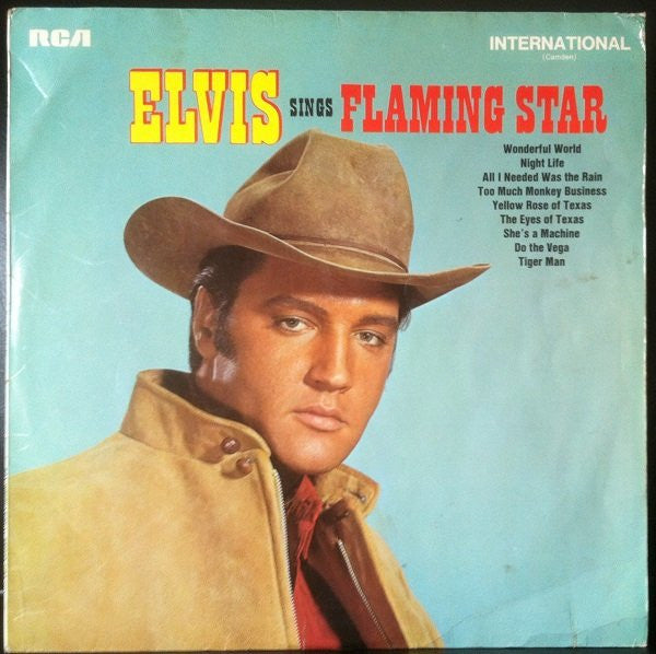 Elvis Presley - Elvis Sings "Flaming Star" - Used Vinyl Record