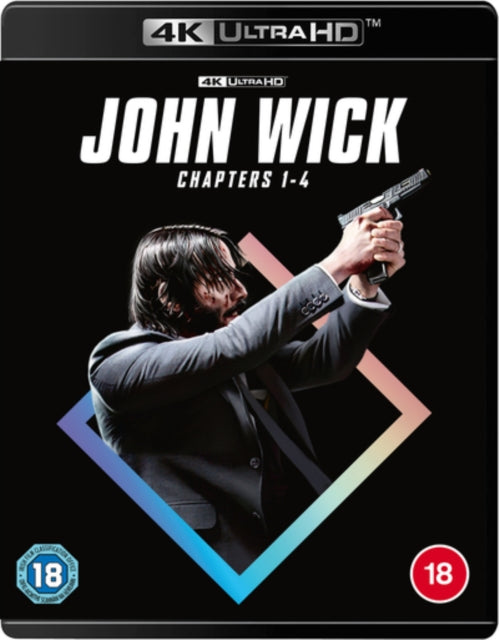 John Wick 1-4 Boxset - Blu-ray 4K