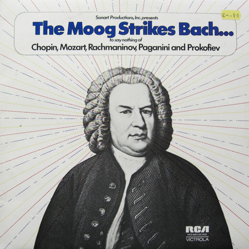Hans Wurman - Moog Strikes Bach... - Used Vinyl Record