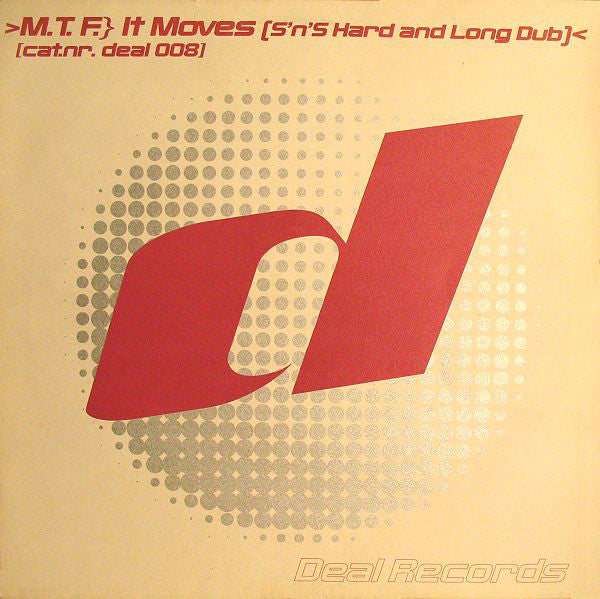 MTF - It Moves - Used Vinyl Record 12"