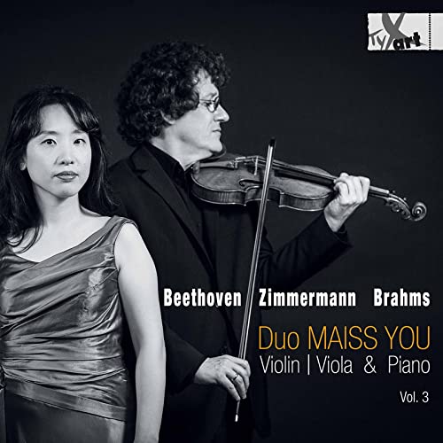 Beethoven, Zimmerman & Brahms: Sonatas For Viola & Piano - CD