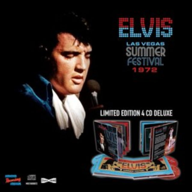 ELVIS PRESLEY - LAS VEGAS SUMMER FESTIVAL 1972 (4CD DIGI BOOK) - CDBK