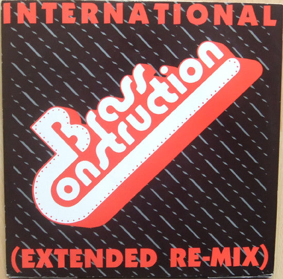 Brass Construction - International (Extended Re-Mix) - Used Vinyl Rec