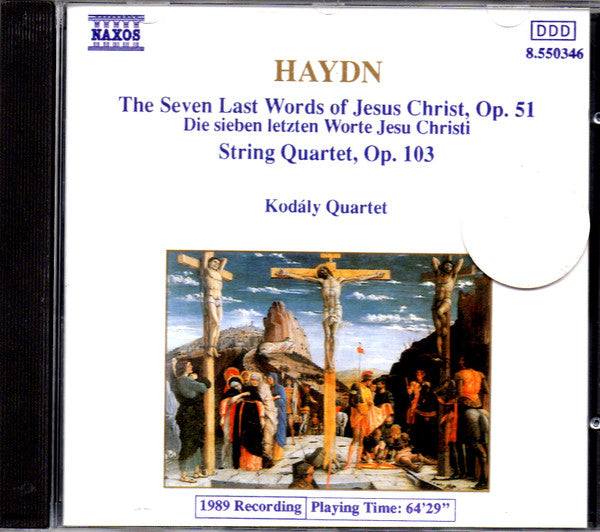 Joseph Haydn - Seven Last Words Of Jesus Christ, Op. 51 / String Quar