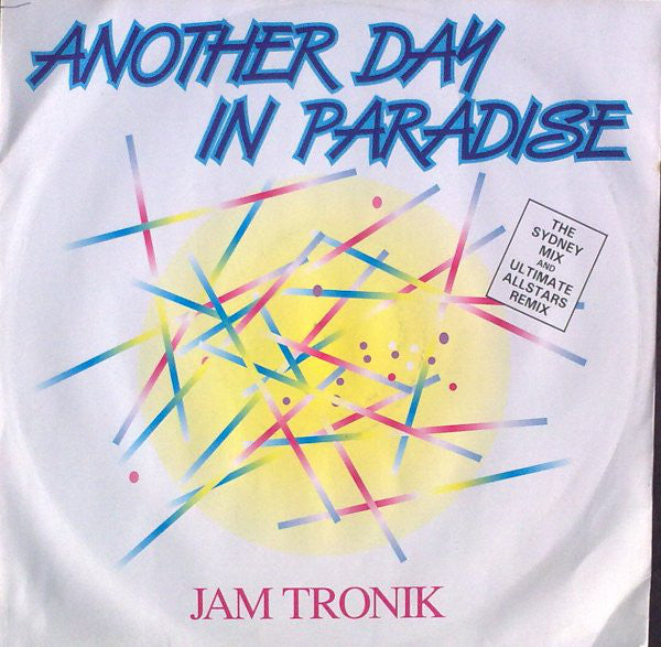 Jam Tronik - Another Day In Paradise - Used Vinyl Record 12"