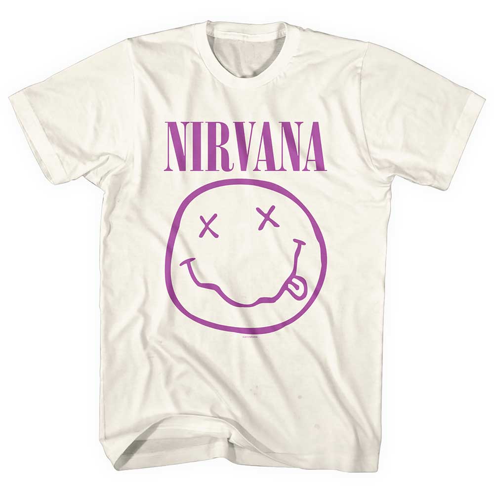 Nirvana - tshirt - Unisex - Short Sleeves - Large