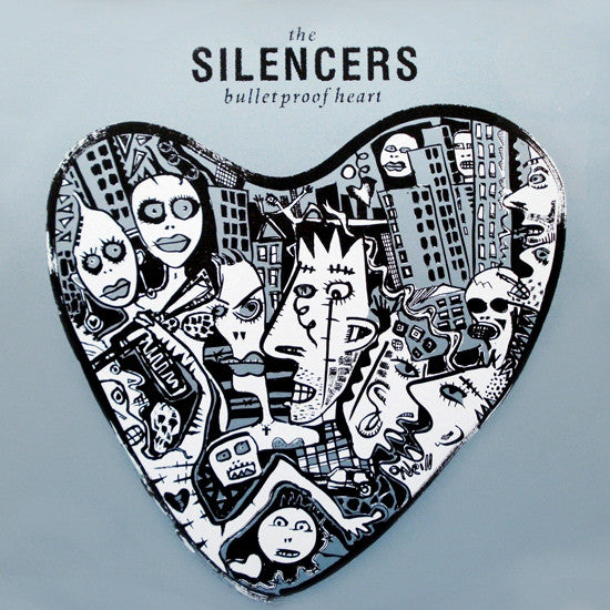 Silencers - Bulletproof Heart - Used Vinyl Record 12"