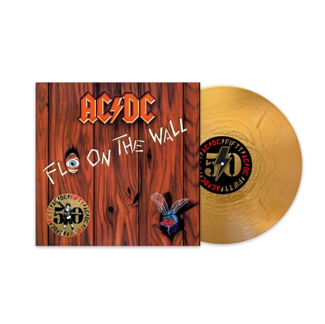 AC/DC - FLY ON THE WALL (50TH ANNIVERSARY GOLD COLOR VINYL) - Vinyl Rec