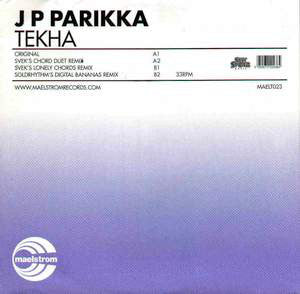 Jussi-Pekka Parikka - Tekha - Used Vinyl Record 12"