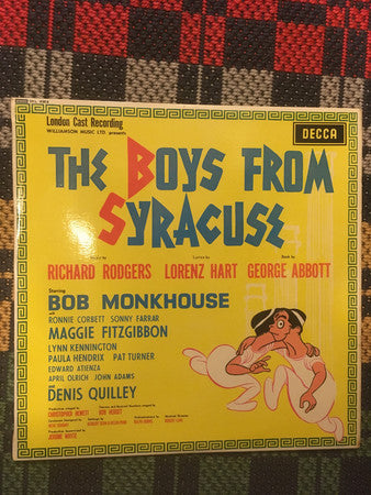 Various - Boys From Syracuse - Used Vinyl Record