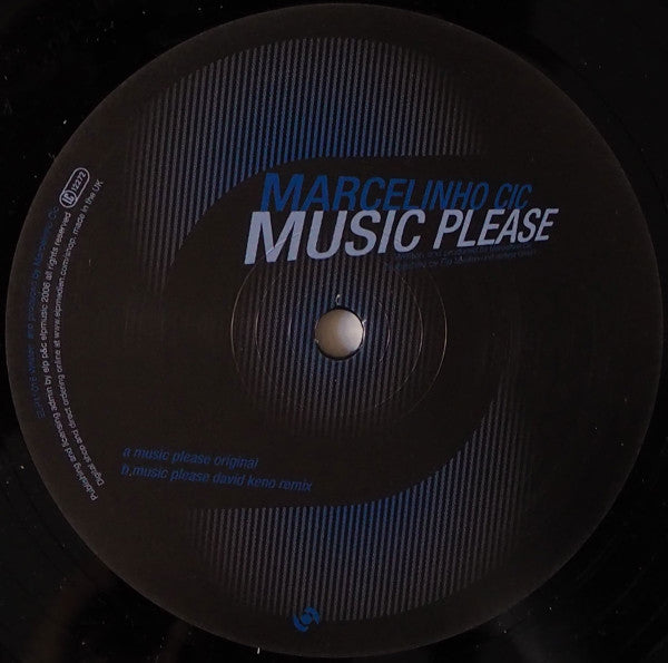 Marcelinho Cic - Music Please - New Vinyl Record 12"