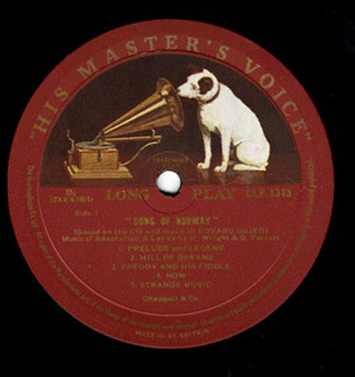 Edvard Grieg - Song Of Norway - Used Vinyl Record