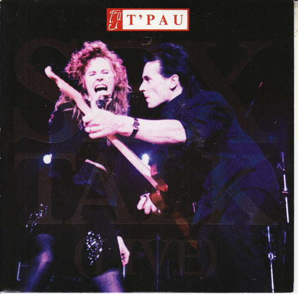 T'Pau - Sex Talk (Live) - Used Vinyl Record 7"