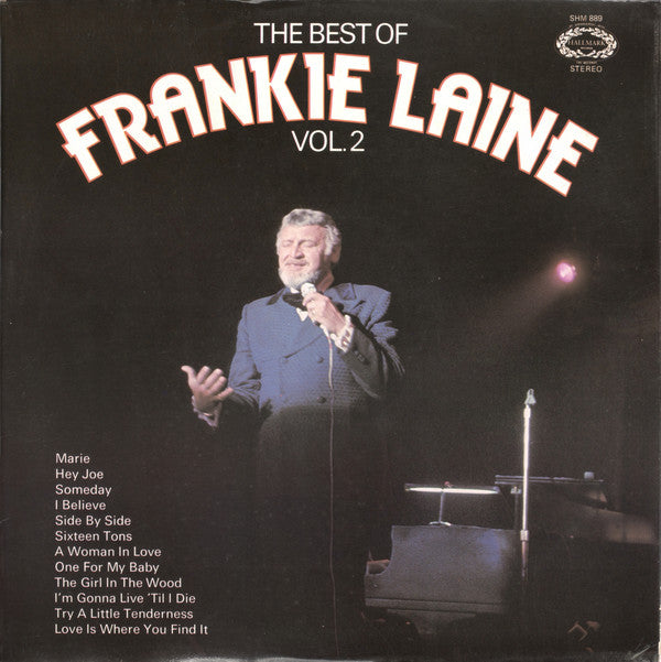 Frankie Laine - Best Of Vol.2 - Used Vinyl Record