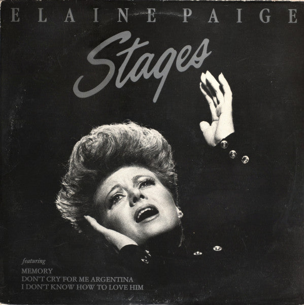 Elaine Paige - Stages - Used Vinyl Record