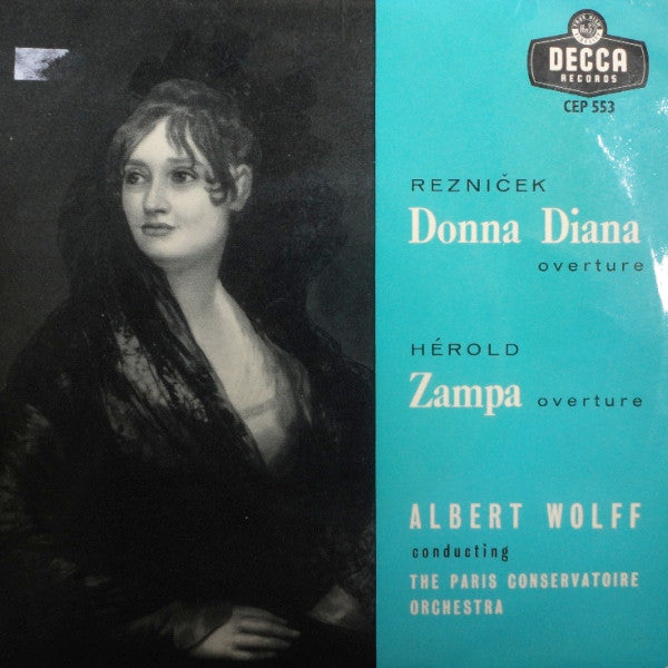 Albert Wolff - Donna Diana / Zampa - Used Vinyl Record 7"