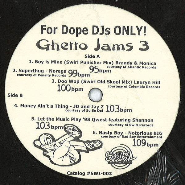Various - Ghetto Jams Urban Series 3 - Used Vinyl Record 12"
