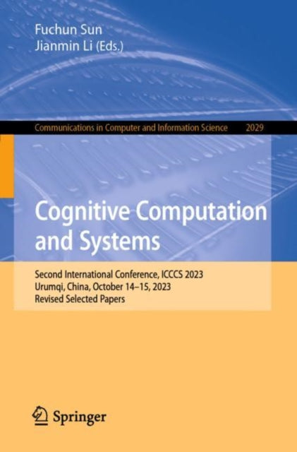 Sun - Cognitive Computation and Systems Second International Confere