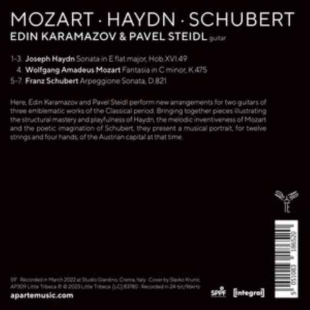 EDIN KARAMAZOV - MOZART, HAYDN, SCHUBERT - CD ALBUM