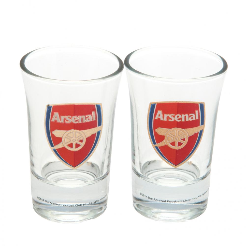 Arsenal FC - 2pk Shot Glass Set - Glassware