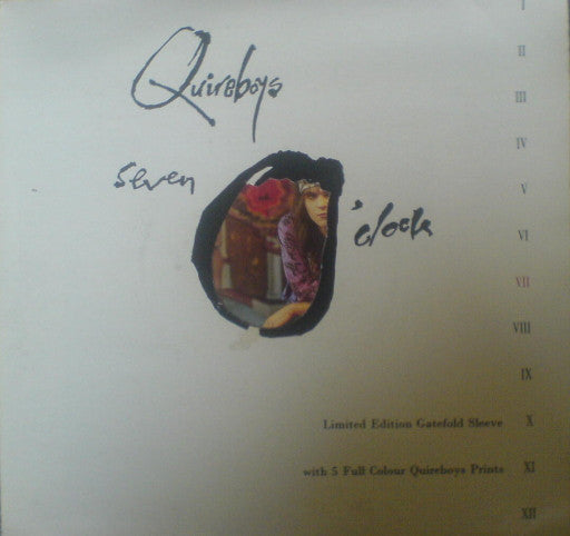 Quireboys - Seven O'Clock - Used Vinyl Record 7"