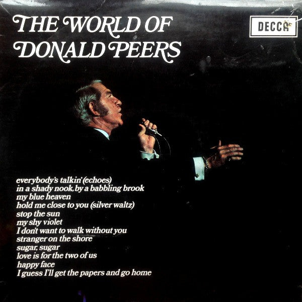 Donald Peers - World Of - Used Vinyl Record