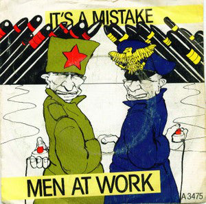 Men At Work - It's A Mistake - Used Vinyl Record 7"