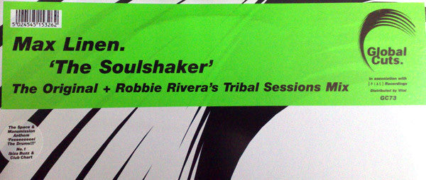 Max Linen - Soulshaker - Used Vinyl Record 12"