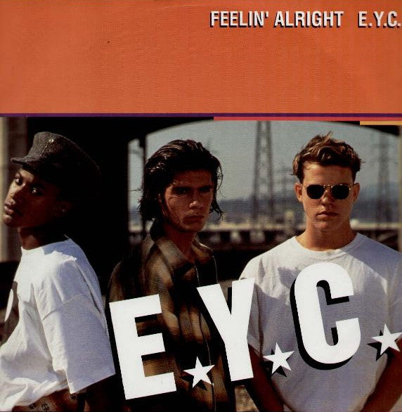 E.Y.C. - Feelin' Alright - Used Vinyl Record 12"