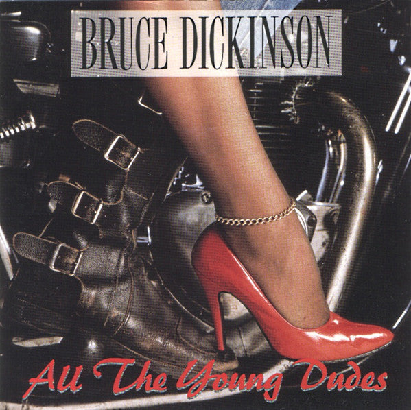 Bruce Dickinson - All The Young Dudes - Used Vinyl Record 7"